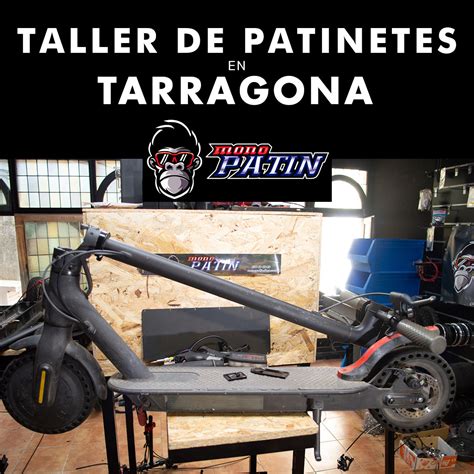 Taller de patinetes en Tarragona reparación patinetes eléctricos