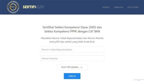 Fungsi Sertifikat SKD Dari CAT BKN Untuk CPNS 2023 Ini Cara Unduh Dan