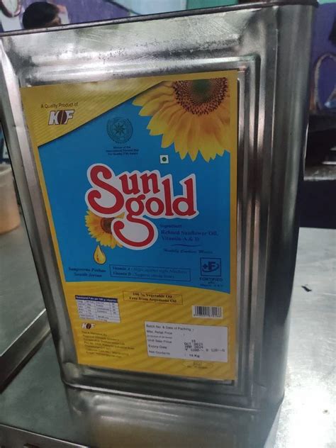 Sunflower Oil Packaging Type Pouched Packaging Size 5 Litre At Rs