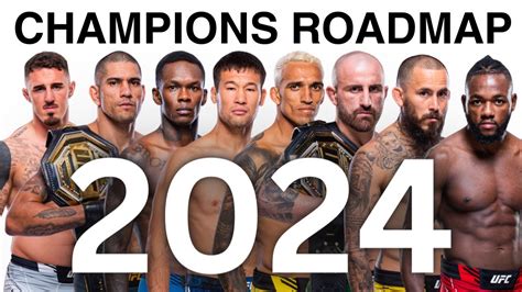 Predicting Every UFC Championship Fight For 2024 YouTube