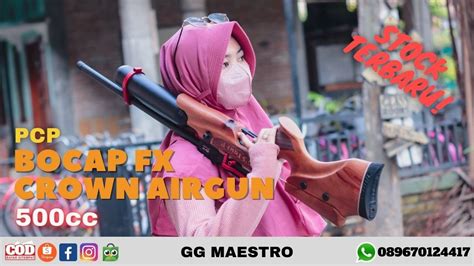 PROMO SPESIAL PROMO AKHIR TAHUN PCP BOCAP FX CROWN AIRGUN 500cc 3jt