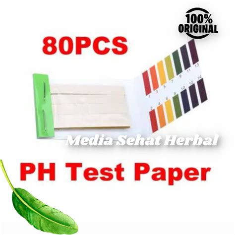 Jual Kertas Ph Meter Alat Ukur Ph Air Kertas Lakmus Ph Tester Import