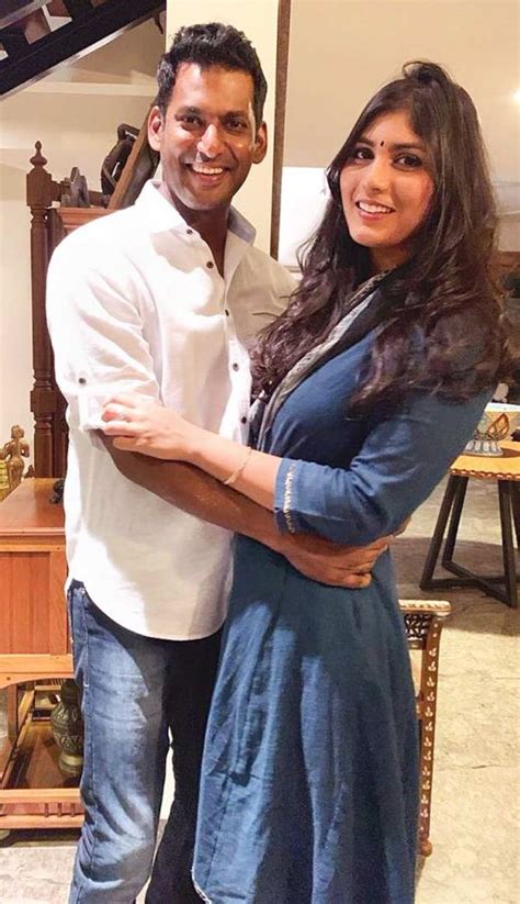 Vishal-Anisha engaged - Rediff.com movies