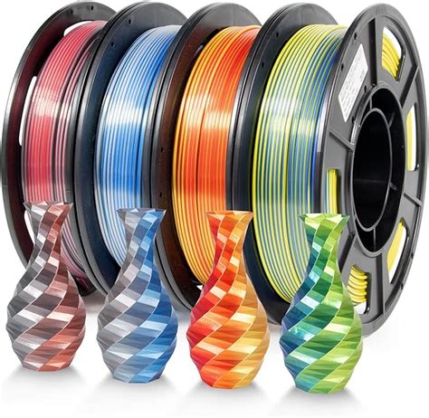 Iemai Pla Filament Mm Soie Dual Color Pla Filament Set Double