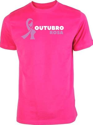 Camiseta Outubro Rosa Novembro Azul Compre Produtos