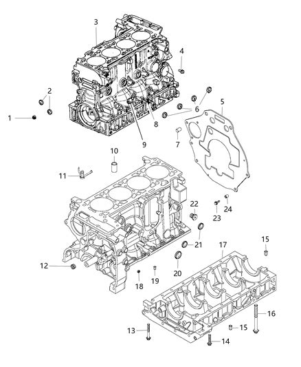 Cylinder Block And Hardware Ram Promaster