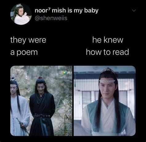 Pin By Itsarahun On Mdzs Untamed Quotes Gusu Heaven S Official Blessing