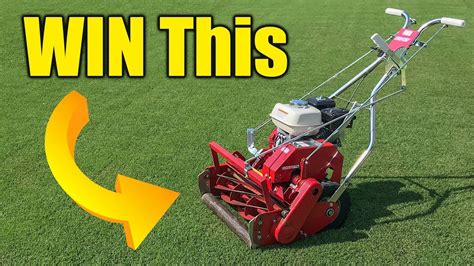 Power Reel Mower Youtube