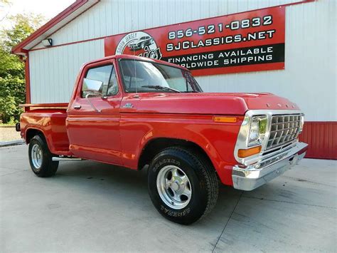 1979 Ford F 100 Stepside Short Bed Classic Ford F 100 1979 For Sale