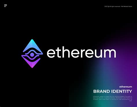 ethereum logo on Behance