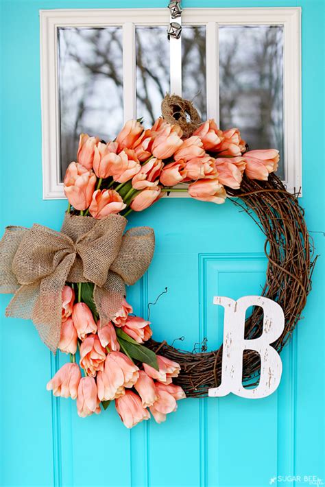 18 DIY Spring Wreaths To Brighten Up Your Home Decor