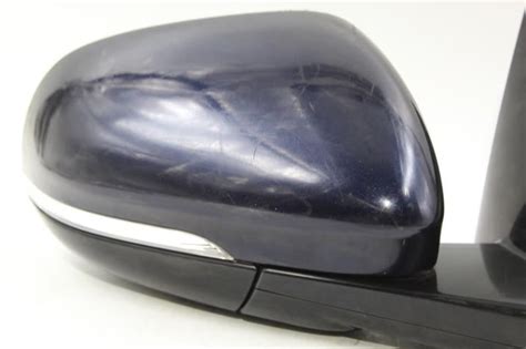 Right Passenger Side Blue Door Mirror Fits Jaguar Xf Oem