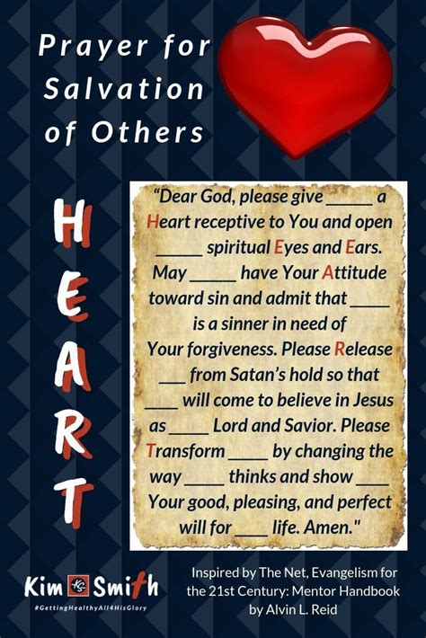 Prayer Of Salvation For Others Salvation Prayer Sinners Prayer