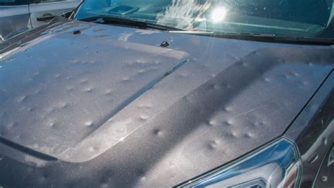 Was Your Car Damaged By Hail Industry Warns Of Dodgy Repairs Issues