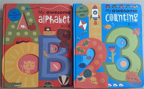 Board Books My Awesome Alphabetcounting Book Hobbies And Toys Books