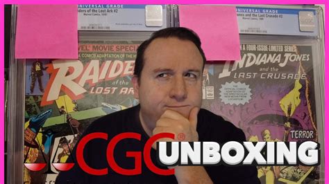 What I Sent To CGC Comic Book Unboxing YouTube