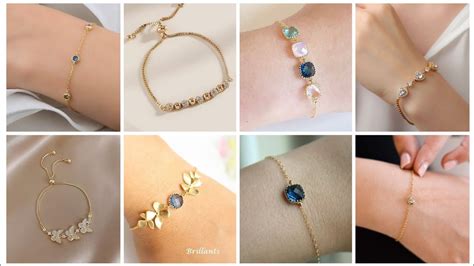 Pretty And Stylish Gold Bracelets Design Ideas For Girls YouTube