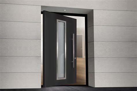 Aluminum Clad Wood Entry Doors Custom Modern Doors Chicago