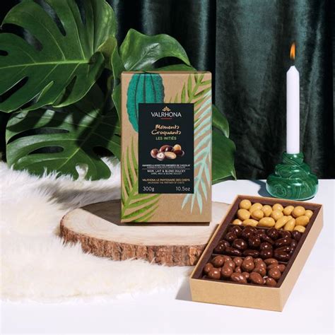 Cofanetto Mandorle Nocciole Fond Al Latte E Dulcey Valrhona