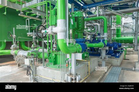 Interior Of Factory Stock Photo - Alamy