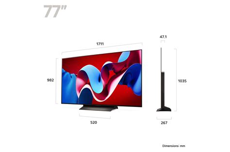 77 Inch Lg Oled Ai C4 4k Smart Tv 2024 Oled77c46laaek Lg Uk