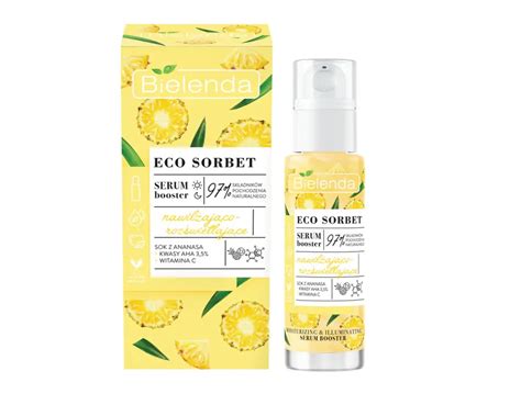 Bielenda Eco Sorbet Pineapple Serum Booster Moisturizing And