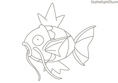 Magikarp Pokemon Drawing