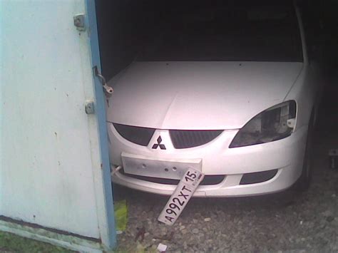 Фары фары… они такие… черные!))))) — Mitsubishi Lancer IX, 1,3 л, 2004 ...