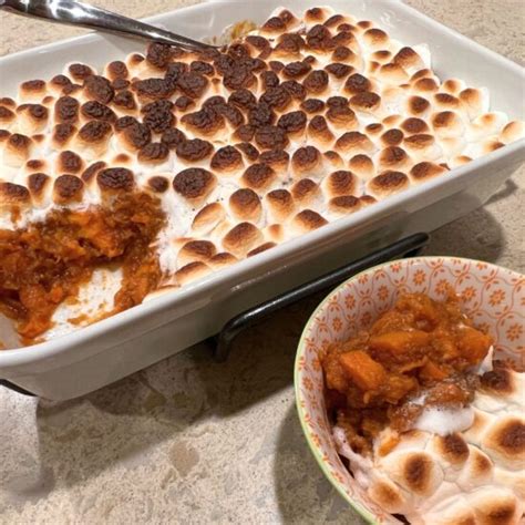 Candied Yams With Marshmallows • The Wicked Noodle