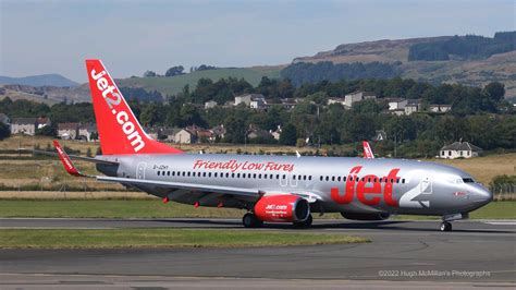 G JZHY At Glasgow Airport Scotland Jet2 Boeing 737 800 Flickr