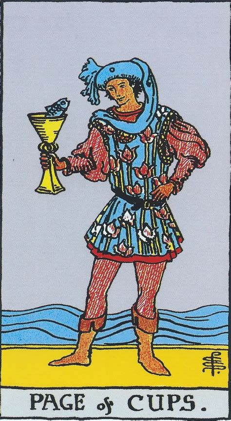 Arti Kartu Tarot Page Of Cups Lengkap Dengan Posisi Tegak Dan Terbalik