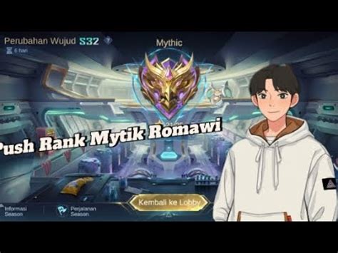 Push Rank Mytik Romawi Youtube