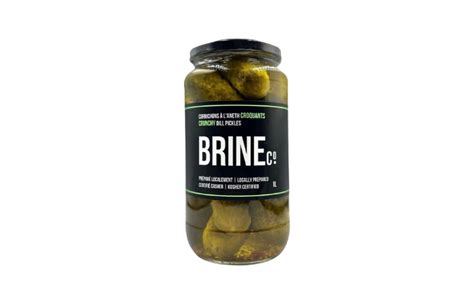 Brine Co Crunchy Dill Pickles 1L WC Co