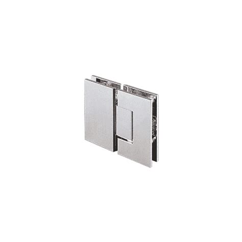 Crl Gen180ch Polished Chrome Geneva 180 Series 180 Degree Glass To Glass Standard Hinge