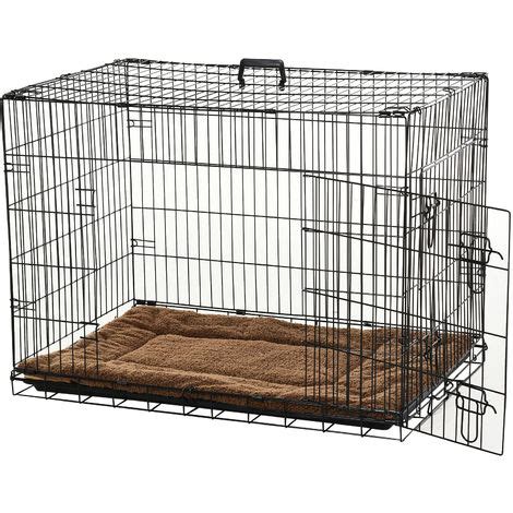 Cage Caisse De Transport Pliante Pour Chien Poign E Plateau Amovible