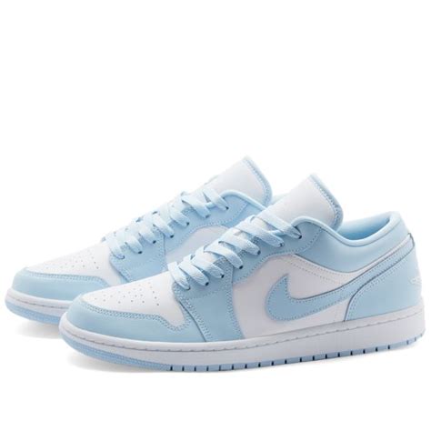 Air Jordan 1 Low White Ice Blue END JP