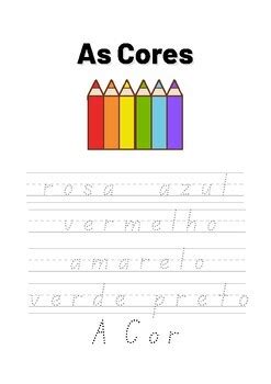 Colors In Portuguese As Cores Em Portugu S By Senora The Explorer