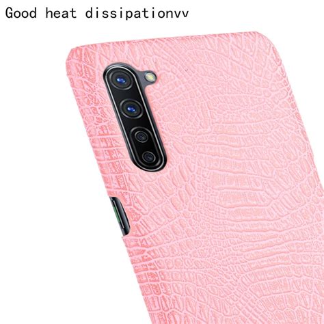 For Oppo Find X Lite Reno G Shockproof Crocodile Texture Pc Pu