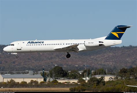 VH FKF Alliance Airlines Fokker 100 F28 Mark 0100 Photo By Gerrit