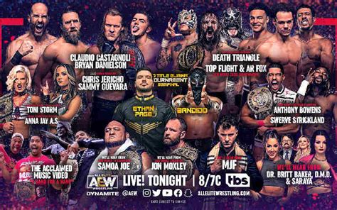 Live Aew Dynamite Results Coverage Reactions And Highlights For November 16th 2022