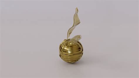 Golden Snitch Harry Potter 3d Model Cgtrader