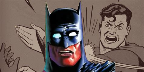 Batman Battles Superman in Dueling Slap Meme Variant Covers