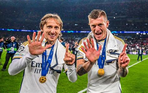 Kroos Modric Carvajal And Nacho Make Champions League History