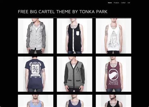 Big Cartel Themes Templates Free Free Big Cartel Theme Download From