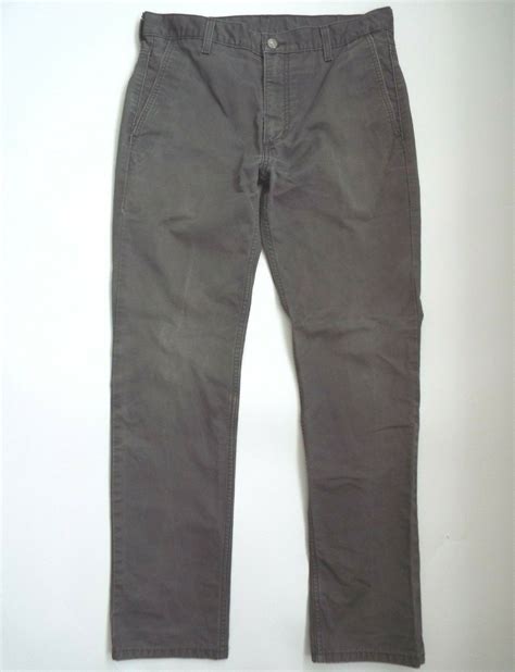 Levi S Trousers Mens Hybrid Slim Fit W L Mid Grey