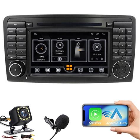 Radio Nawigacja Android Bt Mercedes Benz Ml W Carplay Gb