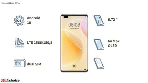 Huawei Nova 8 Pro Smartphone Specification By GSMchoice YouTube