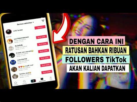 TERBARU CARA MENAMBAHKAN FOLLOWERS TikTok DENGAN CEPAT YouTube