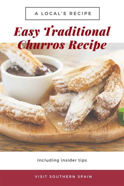 Easy Traditional Churros Recipe Visit Southern Spain