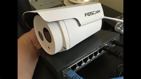 Custom Setup Foscam Fi9803ep Poe Camera With Synology Nas Youtube